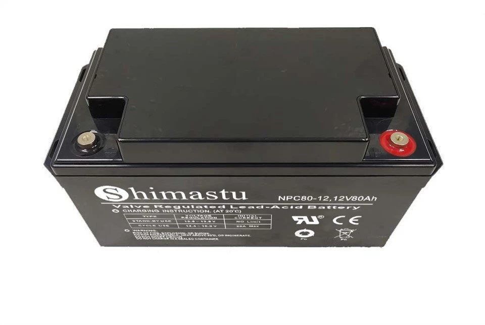 12V 80Ah 딥 사이클 배터리