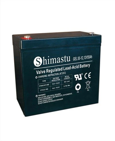 12V 55Ah 젤 배터리